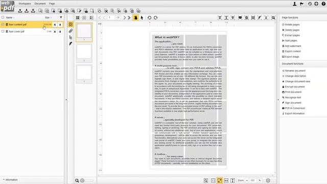 webPDF - How to merge PDF documents смотреть онлайн