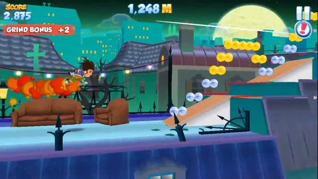 Skyline Skaters: Halloween Update Game Play on IOS смотреть онлайн