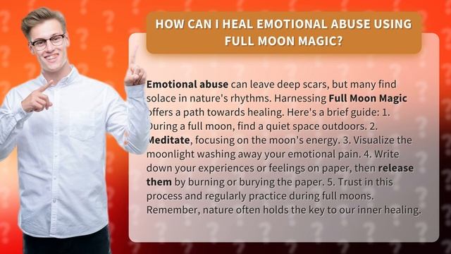 How Can I Heal Emotional Abuse Using Full Moon Magic? смотреть онлайн