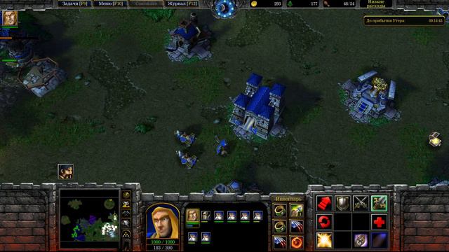 Warcraft III: Reforged — кампания альянса Падение Лордерона, глава пятая Наступление Плети, 4к смотреть онлайн