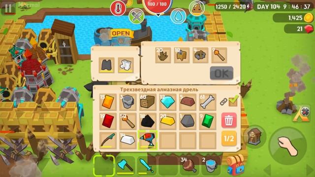 НОВЫЕ ПЕЩЕРНЫЕ ЧЕРВИ МУТАНТЫ Мультяшная игра про ВЫЖИВАНИЕ С ЗОМБИ Обновление Mine Survival смотреть онлайн