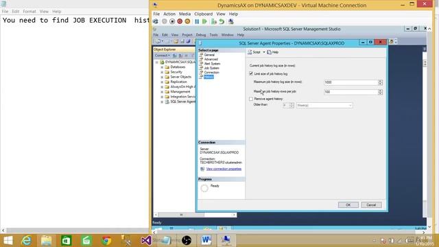 You need to find JOB EXECUTION history for last ten days, Where will you search for that смотреть онлайн