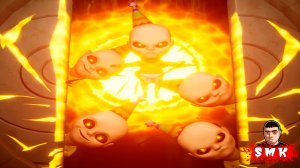 ИЗГОНЯЮ ЛЫСОГО МАЛЫША В ЖЁЛТОМ С РОБОТОМ ГОШЕЙ!ИГРА THE BABY IN YELLOW BLACK CAT ПРОХОЖДЕНИЕ!ПРИКОЛЫ