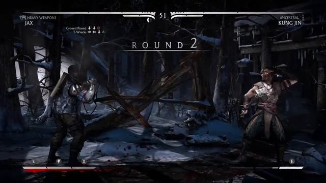 Mortal Kombat X Jax vs kung jin смотреть онлайн