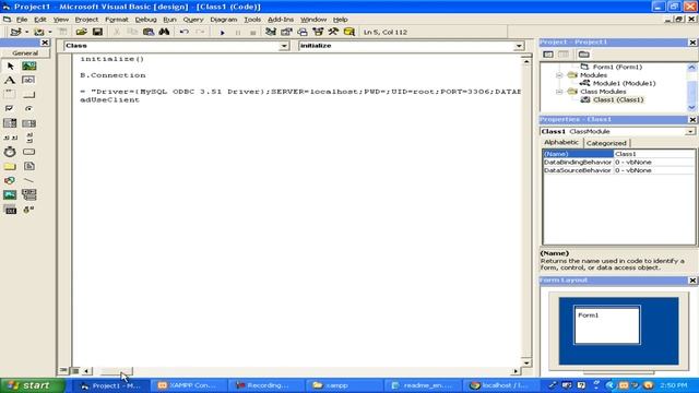 How to Connect Visual Basic to MySQL using XAMMP смотреть онлайн