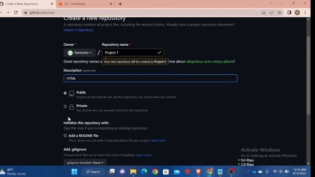 How to Upload file/project/folder on GitHub || Using Git Bash смотреть онлайн