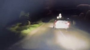 В Крыму сотрудники ГИБДД применили оружие для остановки автомобиля скрывавшегося правонарушителя