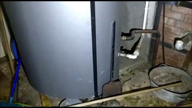 Отопление банного комплекса котлом Космос-40 смотреть онлайн