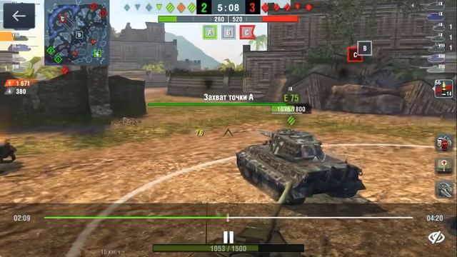 ЛРН WOT Blitz на ис-3 смотреть онлайн