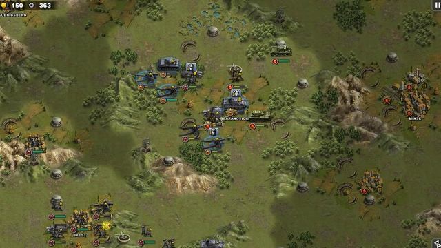Glory of Generals walkthrough - Eastern Front (Axis): Operation Barbarossa Middle смотреть онлайн