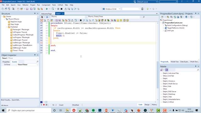 Exibindo um PROGRESSBAR PERSONALIZADO no Mobile смотреть онлайн