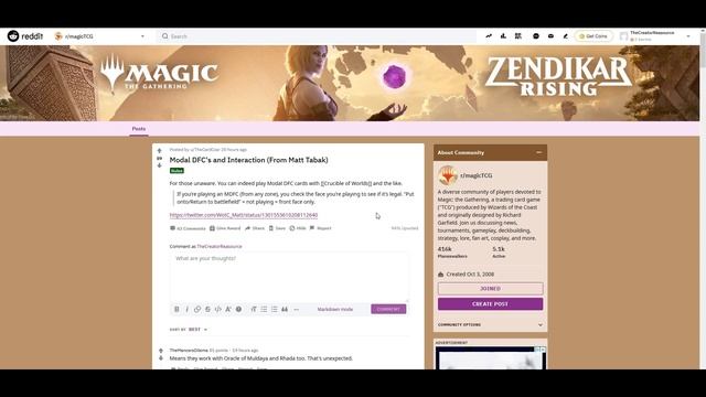 LET'S TALK ABOUT - MODAL DOUBLE FACED CARDS - ZENDIKAR RISING SPOILERS!!! смотреть онлайн