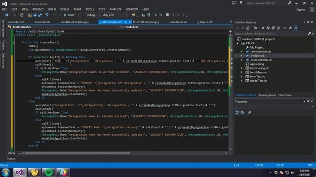 VB.net CRUD ,Dynamic Mysql Connection, Pagination смотреть онлайн