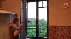 Как самостоятельно снять и поставить москитную сетку на окно (з-крепёж)