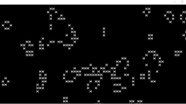 8bit-like Conway's Game of Life in Python смотреть онлайн