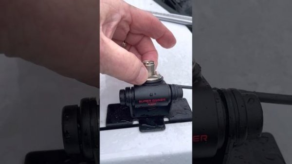 Diamond K400C trunk mount for the ATAS 120A antenna