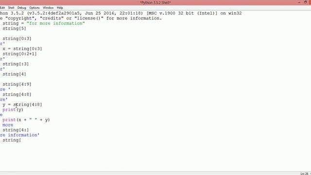 Python Tutorial 6 - Strings Slicing and String Methods смотреть онлайн