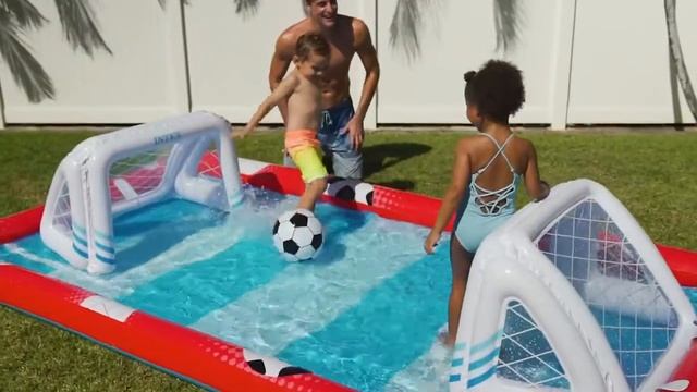 Надувной игровой центр INTEX Активный спорт 57147 смотреть онлайн