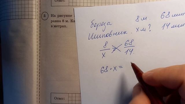 ВПР 6 КЛАСС ПО МАТЕМАТИКЕ. ВАРИАНТ 6. ЗАДАНИЕ 5. смотреть онлайн