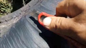 обдираю однопучковую пакрышку от девятитонки