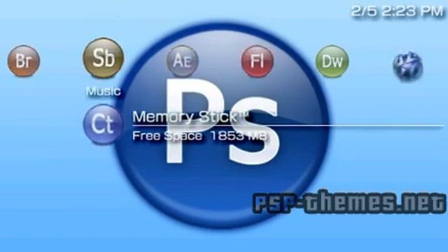 PSP Theme Photoshop Theme_2_2 PSP-Themes.NET смотреть онлайн