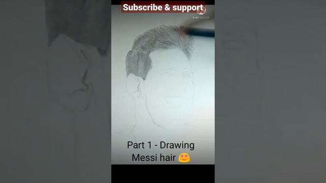 Part 1- Messi portrait - hairstyle #shorts #football #viral #messi #trending смотреть онлайн