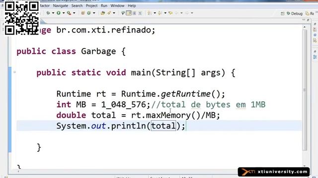 Universidade XTI JAVA 097 Garbage Collector YouTube смотреть онлайн