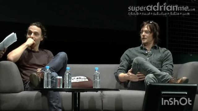 Norman Reedus and Andrew Lincoln and jeffrey dean morgan / Love you Liy a Love song смотреть онлайн