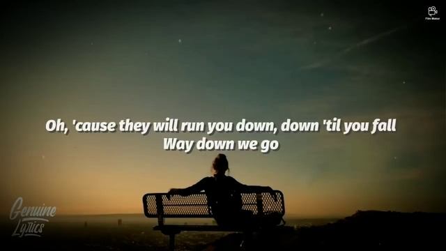 KALEO - Way Down We Go (Lyrics) (Tiktok Song) смотреть онлайн