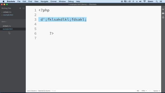 Php Lecture 005 Embedding PHP in HTML ||Phase 01 The First Steps || смотреть онлайн