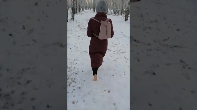 Босиком по снегу! ЧЕЛЛЕНДЖ смотреть онлайн