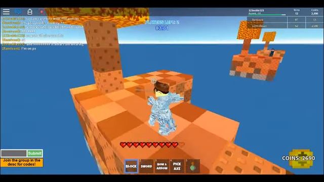 Roblox Sky Wars codes and game play 2018 смотреть онлайн
