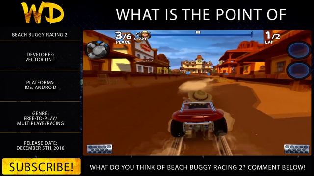 What Is The Point Of: Beach Buggy Racing 2 [Game Review] смотреть онлайн