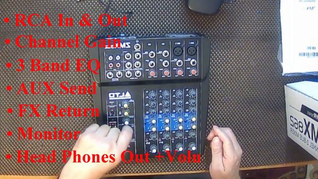 Alto Professional ZMX862 6-channel Compact Mixer