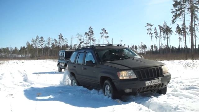 4x4-РУБИМ ВЕСЕННИЙ СНЕГ || НИВА, JEEP, УАЗ, DUSTER смотреть онлайн