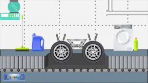 Мультики про машинки.  Супермен монстр-трак.