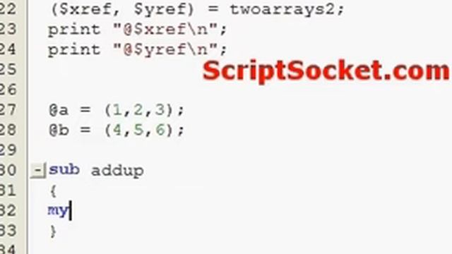 Perl Tutorial 84 - Pass Multiple Arrays to Sub. by Reference смотреть онлайн