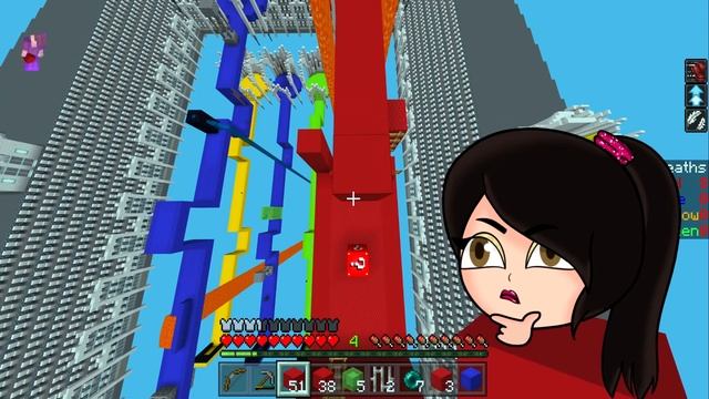 CARRERA de la SUERTE en MINECRAFT ? DESAFÍO de LUCKY BLOCKS ? Sandra Cires Play VS HaroldArtistPlay смотреть онлайн