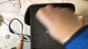 Реставрация кожаной сумки своими руками / Case for photographic equipment of the USSR leather part