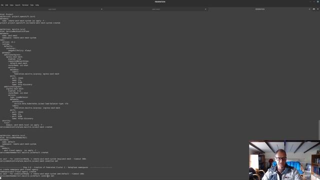 Red Hat Service Mesh (ossm) federation demo automation смотреть онлайн