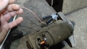 не срабатывает стартер джили ск, ремонт стартера, замена щеточного узла джили ск