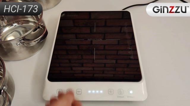 Обзор на варочную панель, индукционную от GINZZU. Model: HCI-173. смотреть онлайн