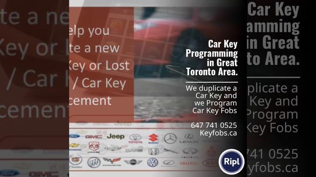 Car Key Replacement and Key Programming in Toronto, GTA and Mississauga смотреть онлайн