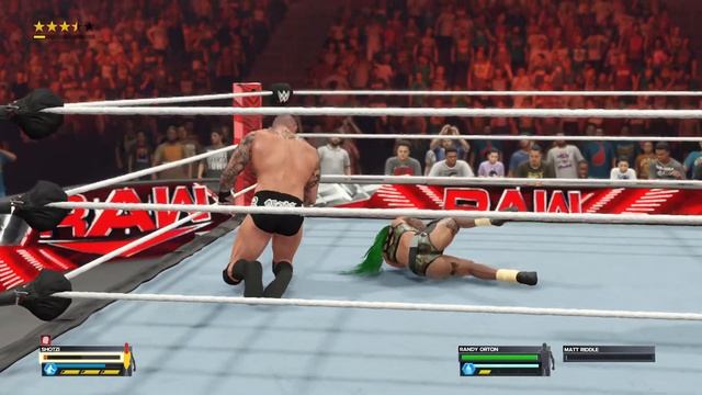 WWE 2k23: Shotzi in camo vs Randy Orton #intergender #wrestling смотреть онлайн