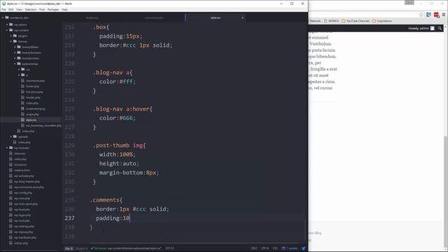 Wordpress Theme With Bootstrap [5] - Single Posts & Pages смотреть онлайн