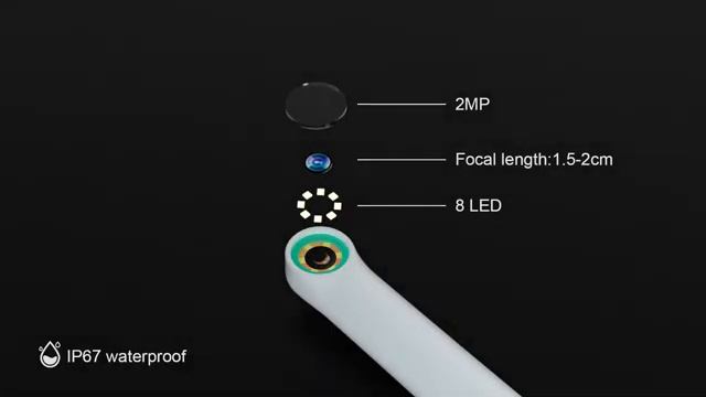 Inskam401 Oral Intraoral Camera Endoscope 1080P IP67 Waterproof with 8 LEDs for Android and iOS смотреть онлайн