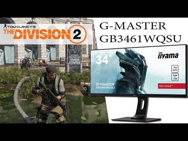 The Division 2 сколько FPS 3440х1440 Монитор IIYAMA Gmaster ultrawide 21:9 смотреть онлайн