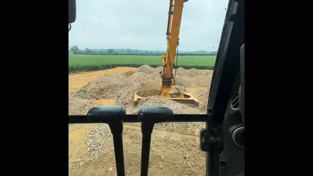 JCB JS130 lc ￼excavator hydraulic grading attachment digger смотреть онлайн