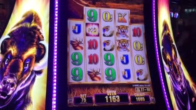 Buffalo Grand Slot Machine Free Spin Bonus Aria Casino Las Vegas 8-17 смотреть онлайн