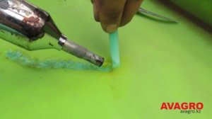 Пайка трещин полиэтиленовых емкостей AVAGRO